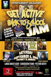 sept 6 get active back 2 school jam profile picture