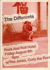 The Differents @ RnR Hotel Aug 8th!!! profile picture