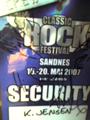 Backstage Security Lady Sandnes Classic Rock profile picture