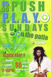 PUSH PLAY DAY PARTY | SUNDAY 2-10 MAY 30TH profile picture