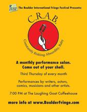 The next C.R.A.B. is Thursday July 17, 2008 @7pm! profile picture