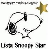 Lista Snoopy Star @ ORANGE!!! profile picture