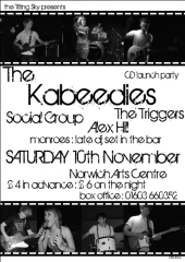 The Kabeedies (cd launch party, november 10th) profile picture