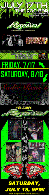 POISON’D! â˜  PLAYS SADIE RENES SATURDAY!â˜  profile picture