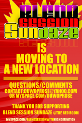 Blend Session Sundaze is MOVING TO A NEW LOCATION. profile picture