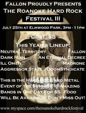 The Roanoke Hard Rock Festival (July 25th) profile picture