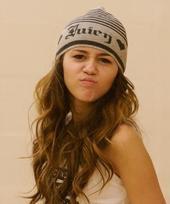 Official Miley Cyrus Myspace profile picture