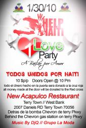 Please People Help With My One Love Party 4 Haiti profile picture