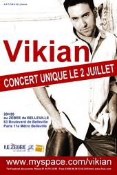 VIKIAN en concert le 2/7 au ZÃ¨bre de Belleville profile picture