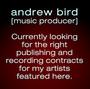 Andrew Bird | Producer | profile picture