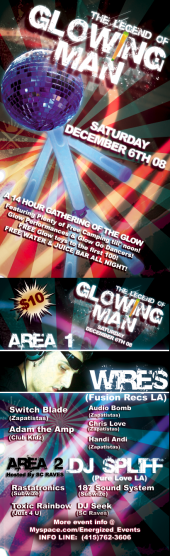 THE LEGEND OF GLOWING MAN! SAT DECEMBER 6TH 08& profile picture