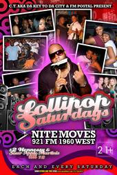 LOLLI POP SATURDAYS@NITE MOVES, IT GOES DINE!!!!!! profile picture