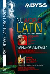 NU WORLD LATIN SATURDAYS AT ABYSS profile picture