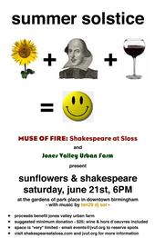 MUSE OF FIRE: Shakespeare at Sloss profile picture