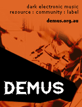 DEMUS dark electronic music underground profile picture