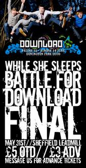 WHILE SHE SLEEPS / ARE IN THE FINAL! READ THE BLOG profile picture