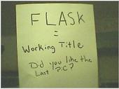 Flask profile picture