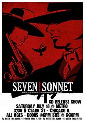 Seven Day Sonnet *JULY 18th, THE METRO CD RELEASE* profile picture