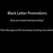 Black Letter Promotions profile picture