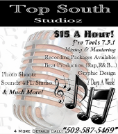 Top South Studioz $15 A hour profile picture