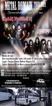 TOUR IRON MAIDEN - ANTHRAX profile picture