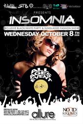 Wednesday October 8th @ Allure - Imsomnia All Ages profile picture