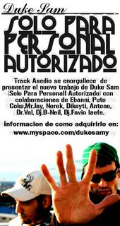 .Track.Asedio. -ya disponible new CD de Duke Sam- profile picture