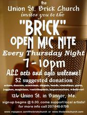 The BRICK open mic profile picture