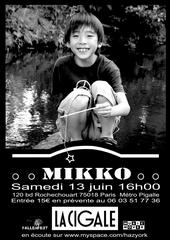 MIKKO Ã  la Cigale le 13 juin profile picture