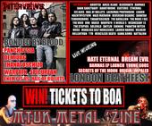 MTUK METAL ZINE - WIN TICKETS TO BOA!! profile picture