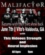 MALEFACTOR ( COMING BACK JUNE 7th @ VITO’S) profile picture