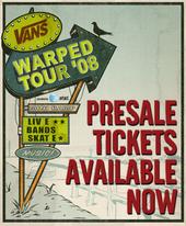 Warped Tour Pre-Sale 2008 profile picture