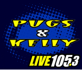 Pugs and Kelly Live 105.3 profile picture