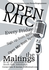 the Maltings Open Mic profile picture