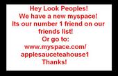 Applesauce Tea House - Has A New Myspace! profile picture