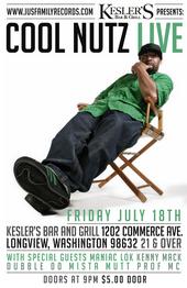 Cool Nutz: LIVE AT KESLER’S LONGVIEW JUL 18 profile picture