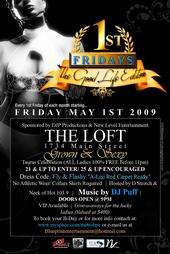 1st Fridays @ The Loft Starting May 1st! profile picture