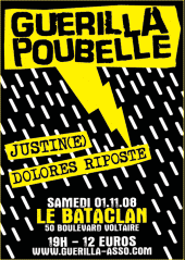 Guerilla Poubelle le 1er nov. au BATACLAN profile picture