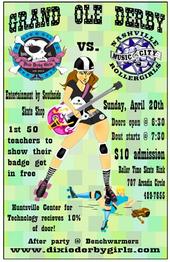 Nashville Roller Girls Away bout April 20th profile picture