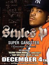 STYLES P NEW ALBUM IN STORES DEC 4TH profile picture