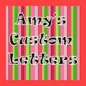 Amy's Custom Painted Letters and more! profile picture