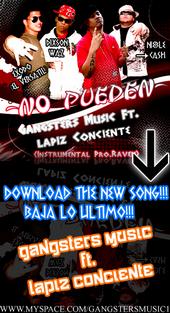 Gmusic Ft. Lapiz Conciente (No Pueden) - Tema New! profile picture