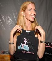 I'm not Ann Coulter I just play her on Myspace profile picture