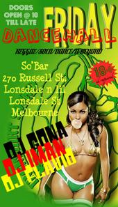 DANCEHALL FRIDAYS Every Friday@So'Bar Melb, profile picture