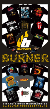 BURNER : ROCK MERCHANDISE profile picture