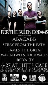 War Between Four Walls(msg us for FTFD tix) profile picture