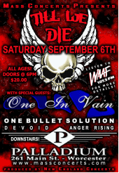 TILL WE DIE-HEADLINING THE PALLADIUM SAT. SEPT. profile picture