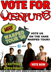 VENTURE (Vote us on VANS WARPED TOUR) profile picture