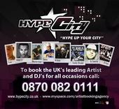 Hype City Artist Booking Agency profile picture