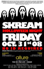 "SKREAM" @ ALLURE ON HALLOWEEN!!! profile picture